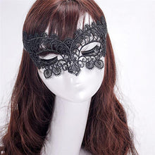 Load image into Gallery viewer, Masquerade Catwoman Lace Mask