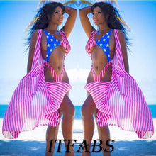 Load image into Gallery viewer, Stars And Stripes Monokini
