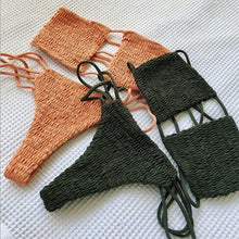 Load image into Gallery viewer, Strapless Thong Bikini Set
