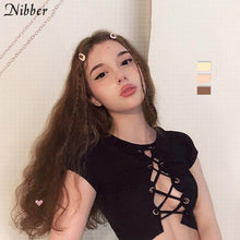 Load image into Gallery viewer, Street Slim Soft Black Crop Top
