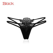 Load image into Gallery viewer, Lace G-String Butterfly Floral Thong

