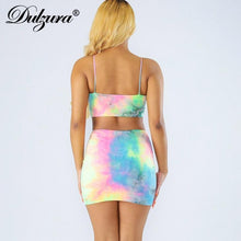 Load image into Gallery viewer, Tie Dyed Sleeveless Skirt Set
