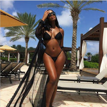 Load image into Gallery viewer, Brazilian Micro Bikini Bottom Thong
