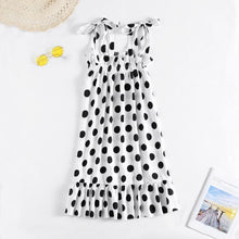 Load image into Gallery viewer, Polka Dot Ruffled Vintage Mini Dress
