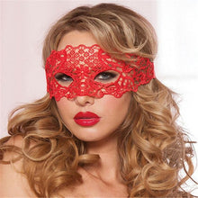 Load image into Gallery viewer, Babydoll Hollow Lace Erotic Mask
