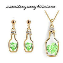 Load image into Gallery viewer, Love in a Bottle Jewelry Sets
