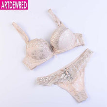 Load image into Gallery viewer, Lace Secret Push Up Brassiere And Panty Sets
