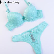 Load image into Gallery viewer, Lace Secret Push Up Brassiere And Panty Sets
