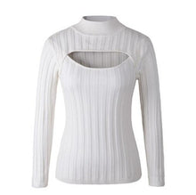 Load image into Gallery viewer, Cosplay Virgin Killer Open Chest Turtleneck Sweater.
