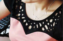 Load image into Gallery viewer, Love Shaped Titanium Steel Heartbeat Chain Heart Pendant Necklace
